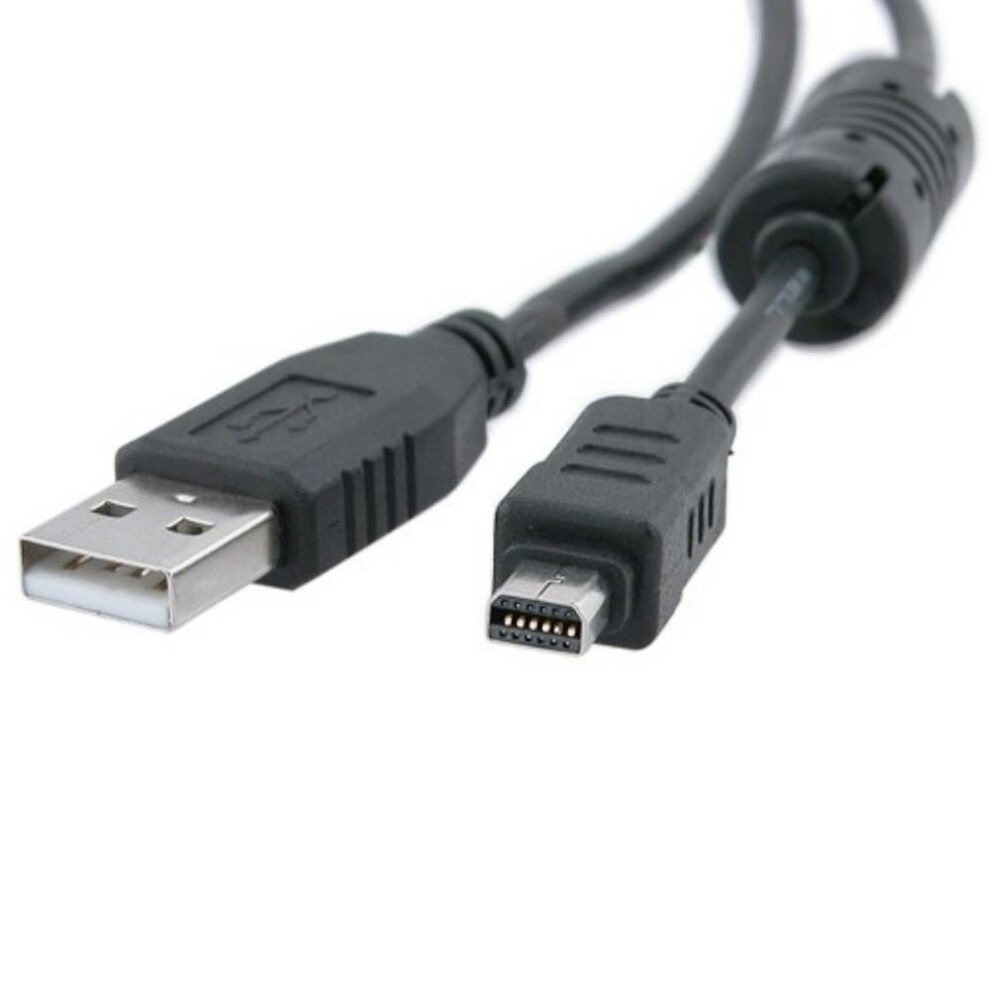 Hellfire Trading USB Data Transfer Charger Power Cable for Olympus SZ-14