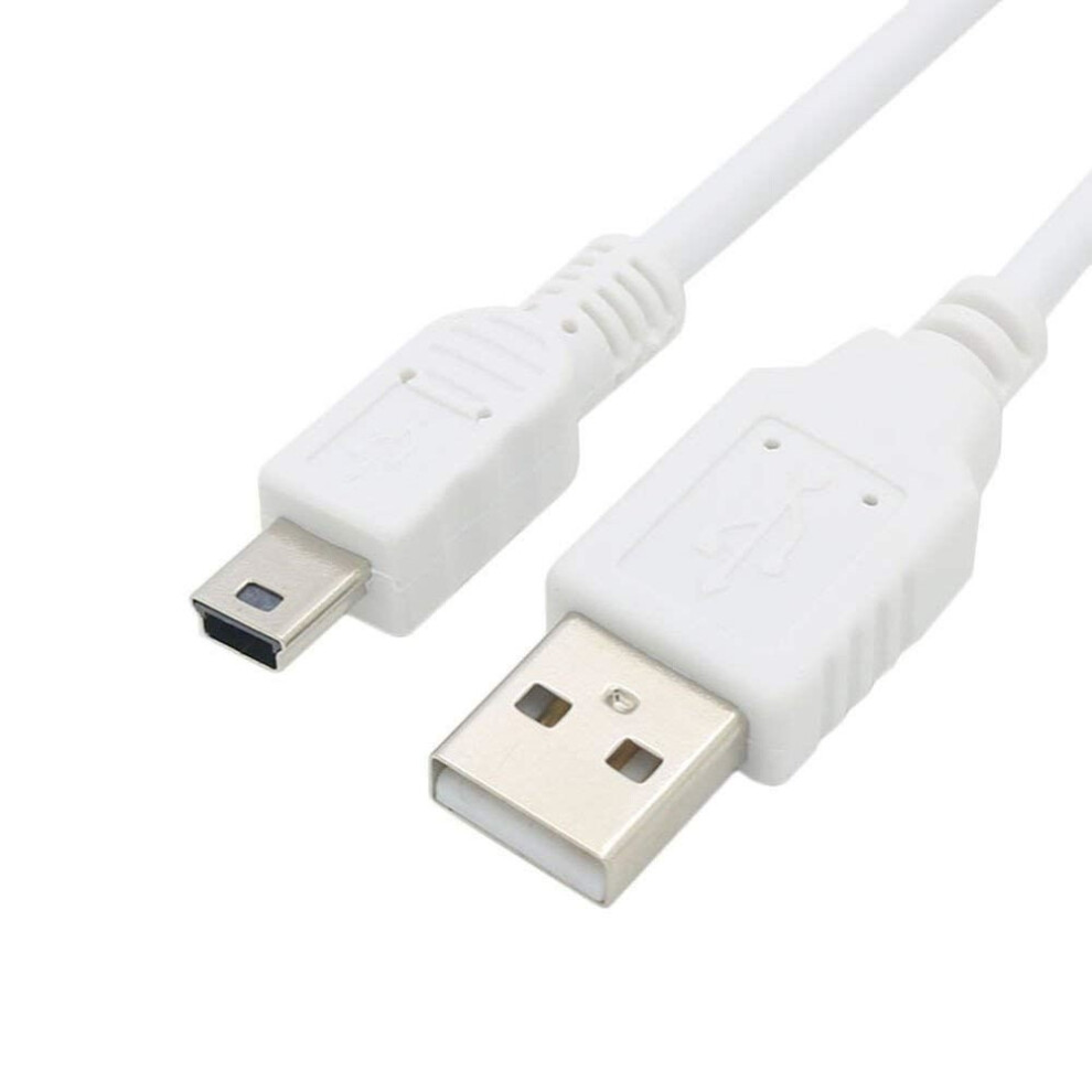 For Canon PowerShot A470 USB Data Transfer Charger Cable Lead White