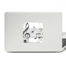 Classical Beatiful Music Simple Pattern Decal Vinyl Paster Laptop Sticker PC Decoration