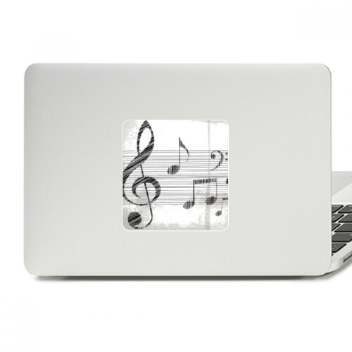 Classical Beatiful Music Simple Pattern Decal Vinyl Paster Laptop Sticker PC Decoration