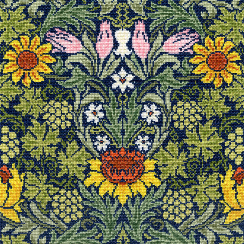 Bothy Threads Cross Stitch Kit - William Morris Sunflowers