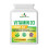 Vitamin D3 1000IU 365 Vegetarian Tablets - Optimum Strength Vit D 1