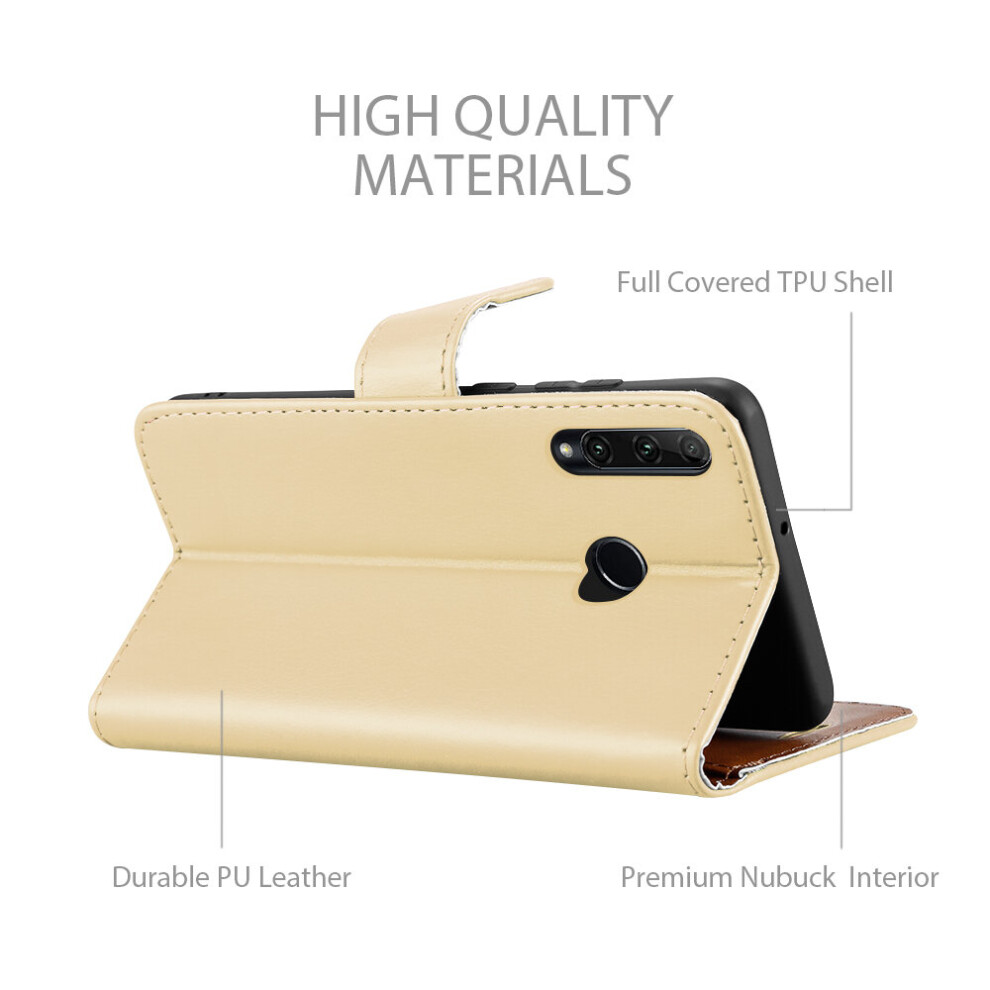 gold--for-huawei-honor-20e-leather-wallet-case