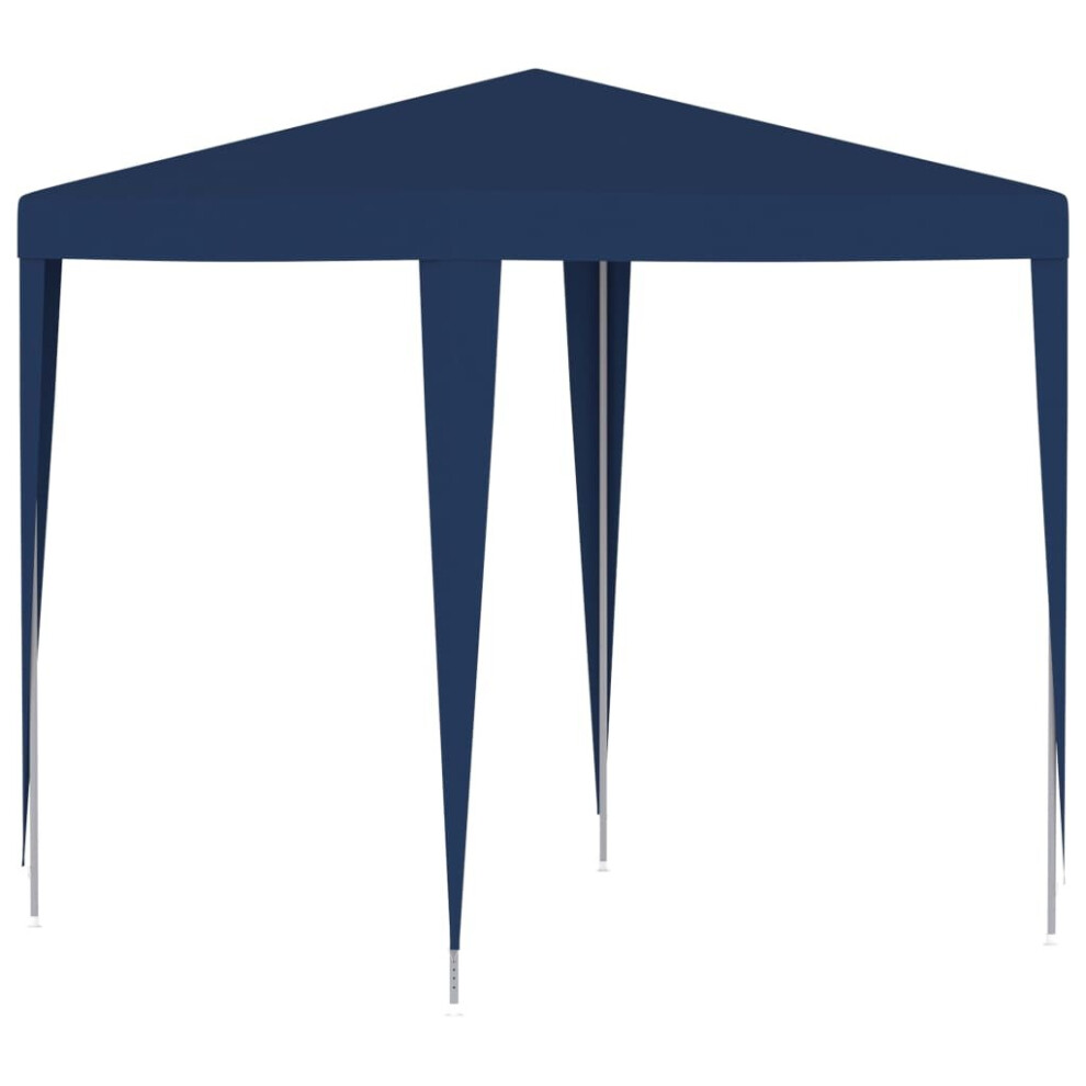 Vidaxl Party Tent 2M Blue Outdoor Garden Canopy Gazebo Pavilions Marquees