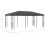 VidaXL vidaXL Pavillon 3x6 m Anthrazit Stoff 7