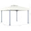 VidaXL vidaXL Pavillon 300 x 300 cm Creme Aluminium 5