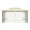 VidaXL vidaXL Pavillon mit Netz 300x400x265 cm Creme 4