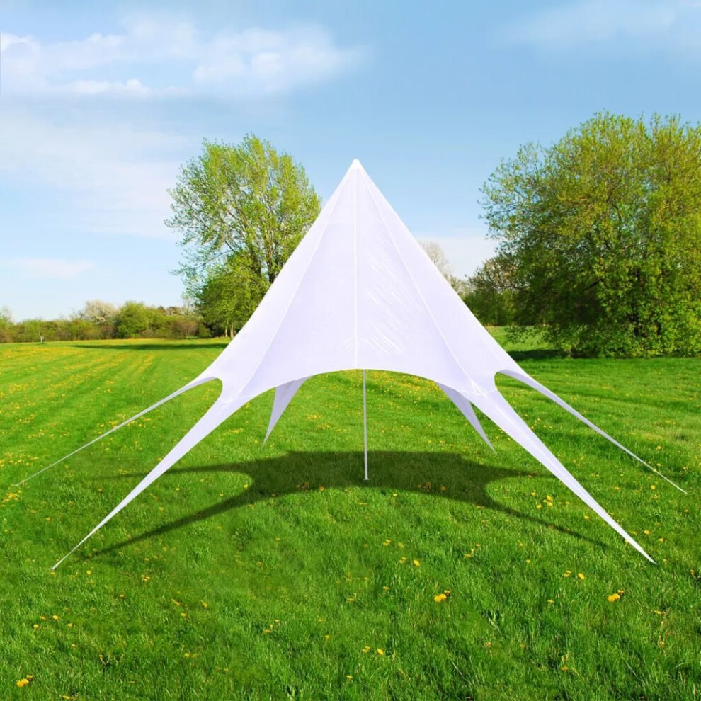 vidaXL Gazebo Hexagon Star Garden Pavilion 10m Patio Party Marquee Canopy Tent