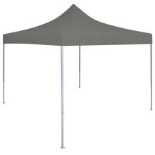 vidaXL Foldable Party Tent Pop-Up 3x3m Anthracite Garden Gazebo Marquee Canopy