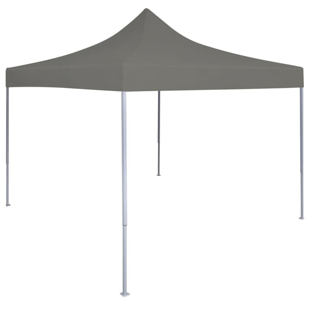 Garden Furniture Set Foldable Party Tent Pop-Up 3x3 m Anthracite