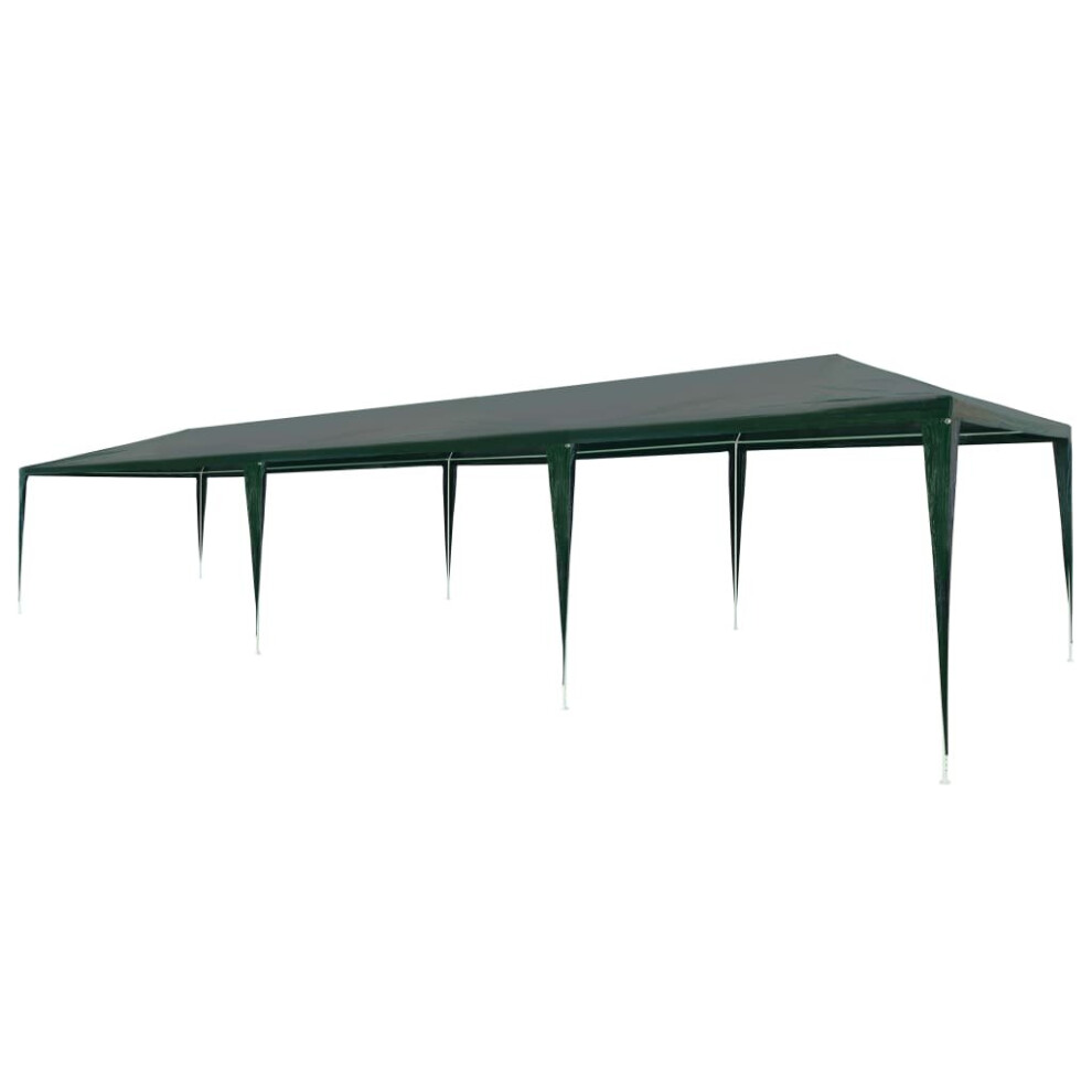 Vidaxl Party Tent 3X9m Pe Green Outdoor Patio Gazebo Marquee Canopy Shade