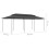 VidaXL vidaXL Pavillon 600x298x270 cm Anthrazit 7