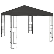 vidaXL Gazebo 3x3m Anthracite Canopy Shelter Outdoor Party Tent Gazebo Canopy