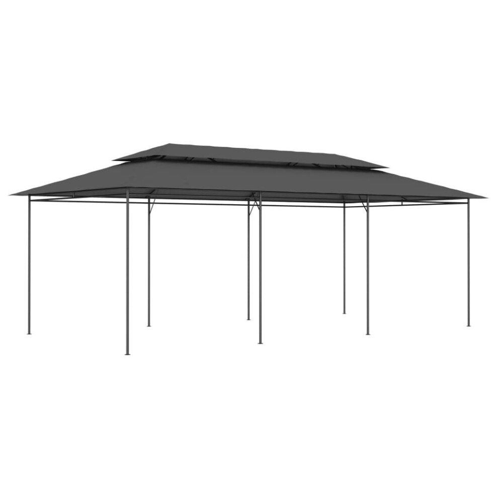 Garden Furniture Set Gazebo 600x298x270 cm Anthracite