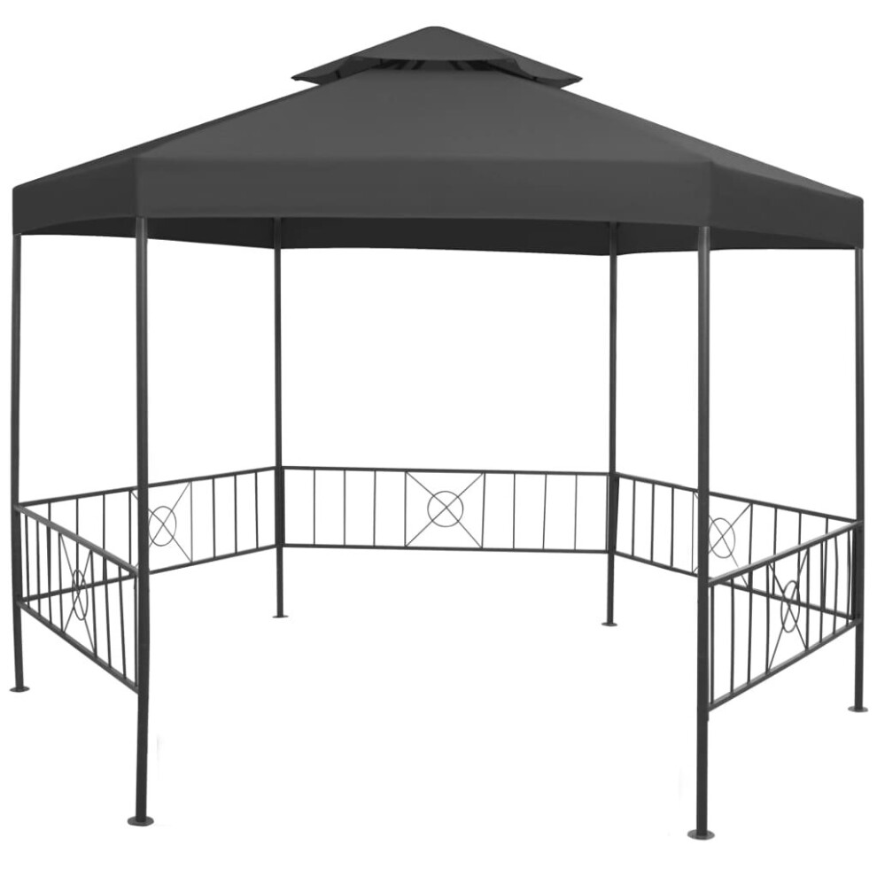 Garden Furniture Set Garden Gazebo 323x275x265 cm Anthracite