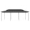 VidaXL vidaXL Pavillon 600x298x270 cm Anthrazit 4