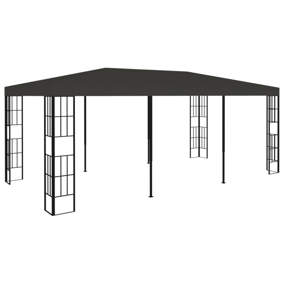 Vidaxl Gazebo Sturdy Stable Outdoor Patio Canopy Shelter Party Tent Anthracite
