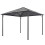 VidaXL vidaXL Gartenpavillon mit Dach Aluminium 33 m Anthrazit 1