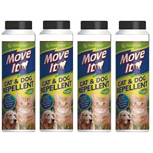 4 x PestShield Move It Cat & Dog Garden Repellent Non Toxic 100% Natural 240g