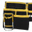 Multi Pocket Double Tool Belt Nails Pouch Carpenter Roofing Holster Adjustable 5
