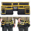 Multi Pocket Double Tool Belt Nails Pouch Carpenter Roofing Holster Adjustable 1
