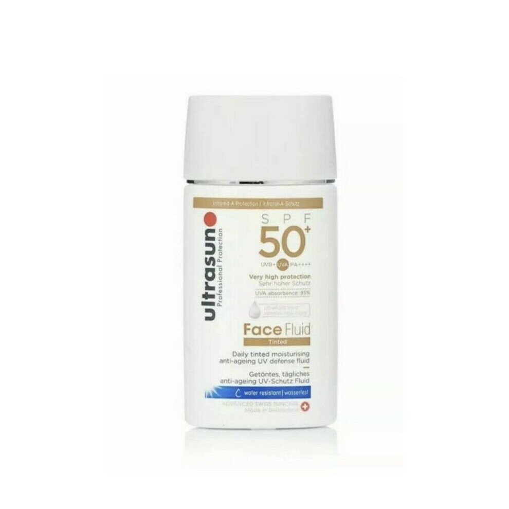 Ultrasun Face Fluid Tinted SPF50+ 40ml Honey