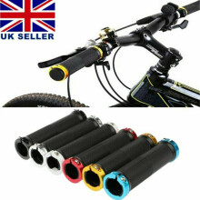 (Yellow) 2Pcs Bike Mountain MTB Bicycle Handlebar Grips Cycling Handle Grips Lock on