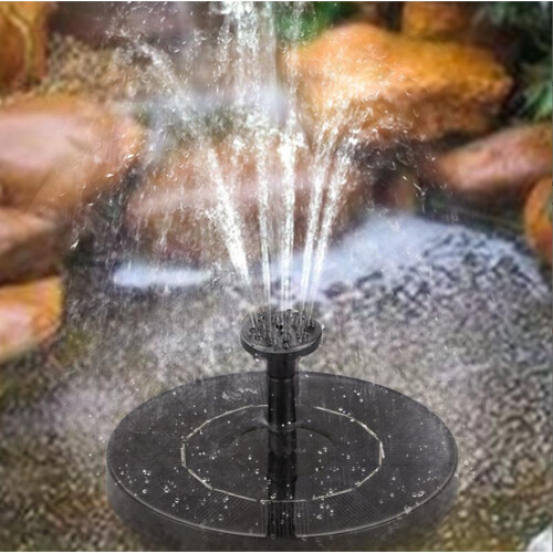 Mini Solar-Powered Water Fountain 1