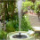 Mini Solar-Powered Water Fountain 1