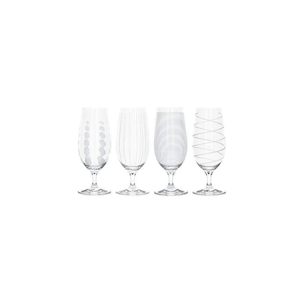 Mikasa Cheers Pack Of 4 Stemmed Pilsner Glasses