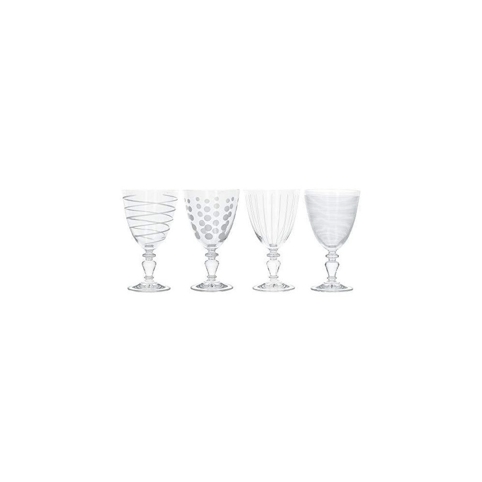 Mikasa Cheers Pack Of 4 Glass Goblets