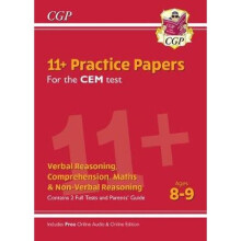 New 11+ CEM Practice Papers - Ages 8-9 (with Parents' Guide & Online Edition)