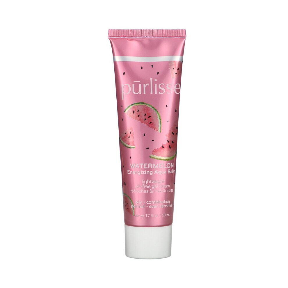 Purlisse , Watermelon, Energizing Aqua Balm, 1.7 Fl Oz (50 Ml)