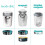 Tommee Tippee Tommee Tippee Twist and Click Advanced Nappy Disposal Sangenic Tec Bin, Green 2