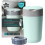 Tommee Tippee Tommee Tippee Twist and Click Advanced Nappy Disposal Sangenic Tec Bin, Green 3