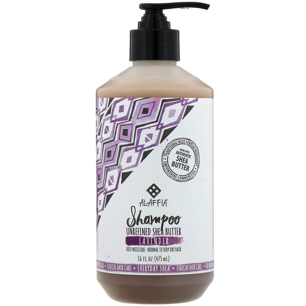 Everyday Shea , Shampoo, Lavender, 16 Fl Oz (475 Ml)