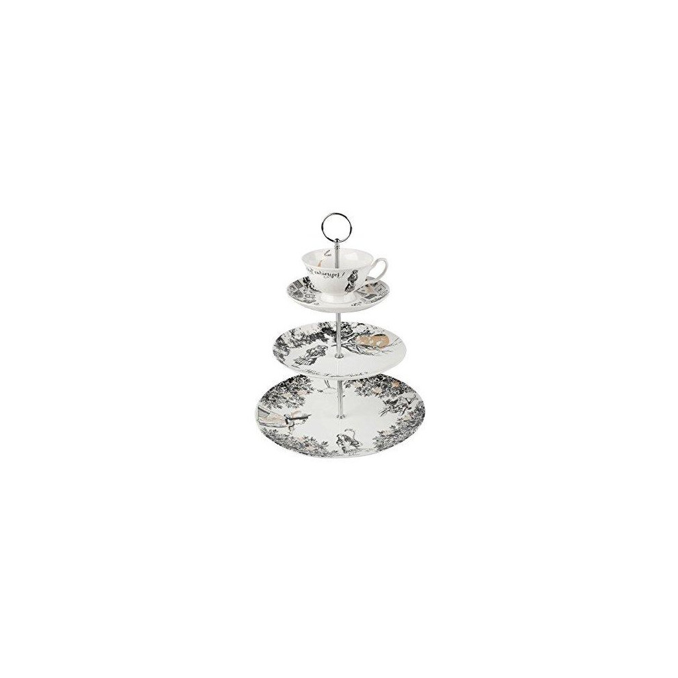 Victoria And Albert Alice In Wonderland 3 Tier Cake Stand