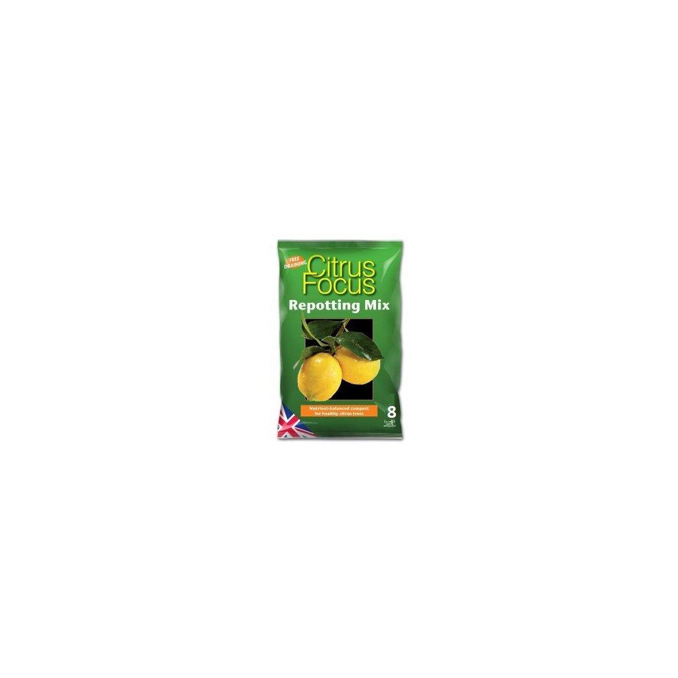 8 Litre Citrus Focus Repotting Mix Mix for Citrus Plants (1)