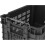 Keter Keter DIY Tool Storage 22 Inch Organizer Durable Crate Black 6