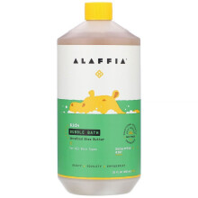 Alaffia, Kinder-Badewanne, Eukalyptus-Minze, 32 fl oz (950 ml)
