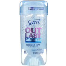 Secret, Outlast, 48 Stunden Klargel Deodorant, Completely Clean, 2,6 oz (73 g)