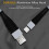 (15 CM, Grey) Type-C USB Data & Fast Charging Cable for iPhone 16 and Samsung Galaxy New Series 4