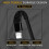 (1M, Black) Strong Braided USB Fast Charging Charger Cable Quick Sync Data For iPhone 14 13 12 11 X 7 8 2