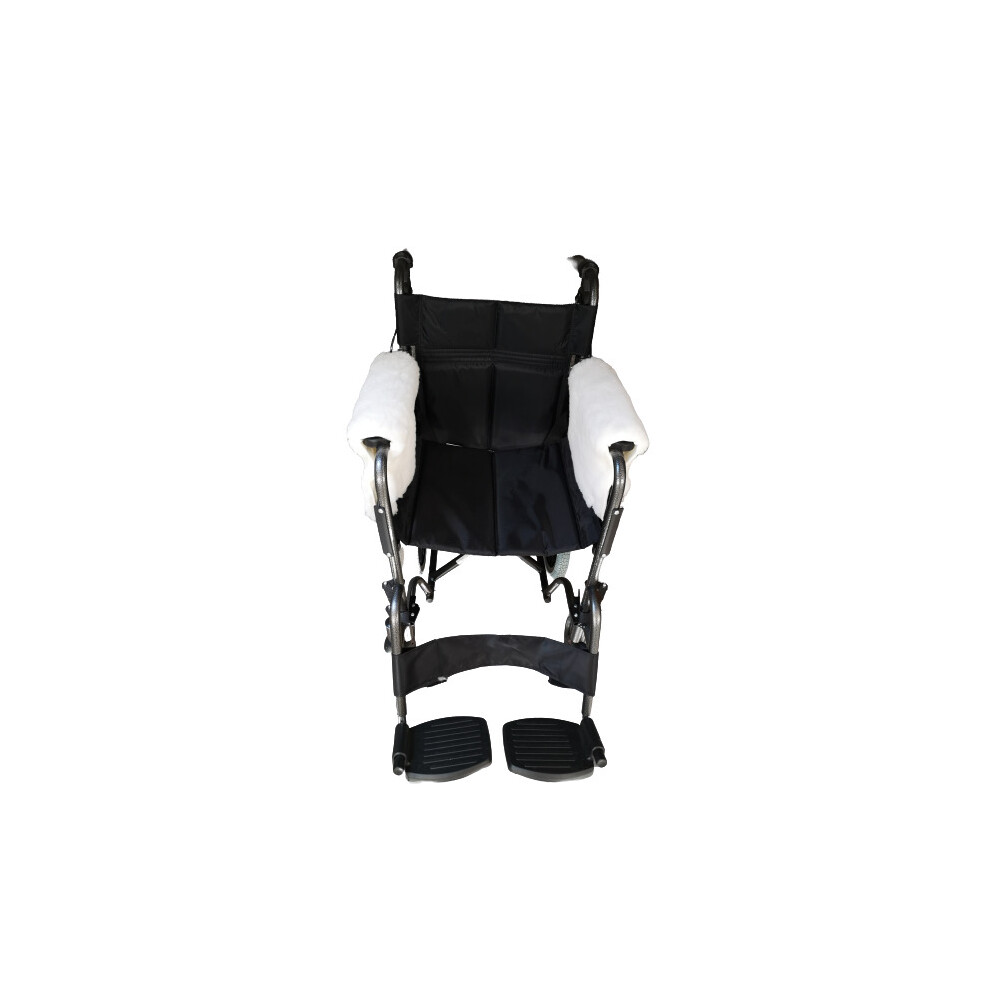 Nuhorizons Healthcare Products (Pure Wool Pile) Wheelchair Arm Fleece - Pure Wool / Polyester Pile