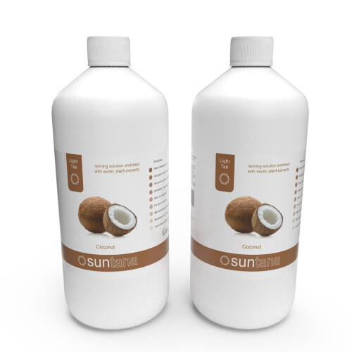 2 x 1000ml Suntana COCONUT