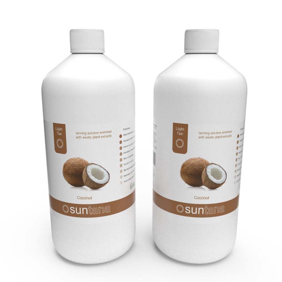 2 x 1000ml Suntana COCONUT