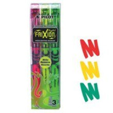 Pilot Frixion Erasable Highlighter PK3