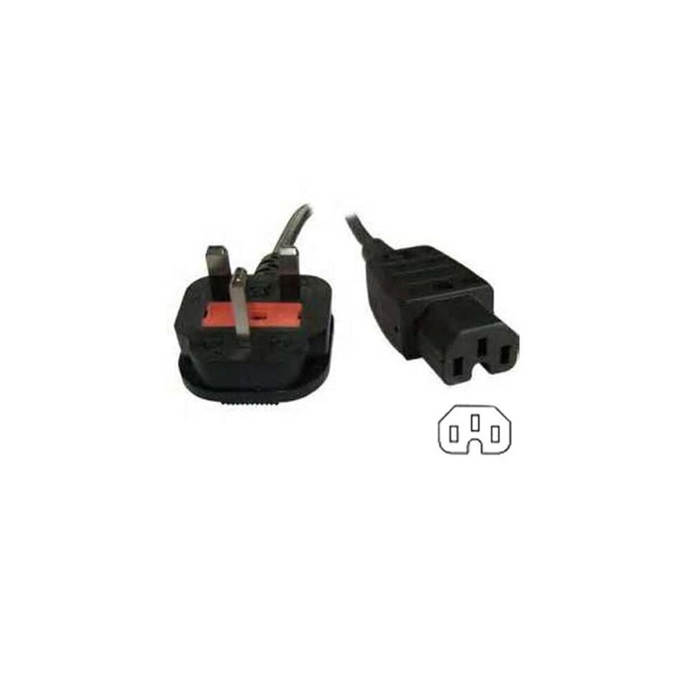 Fdl 2M Uk Mains Plug To C15 Hot Condition" Iec Socket" 5055309615214