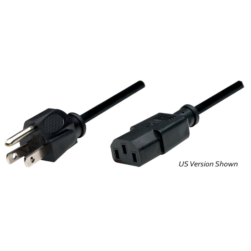 Manhattan Power Cord/Cable, UK 3-pin plug to C13 Female (kettle...
