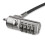 StarTech.com Laptop Cable Lock - With Swivel Hinge - 4-Digit... 1